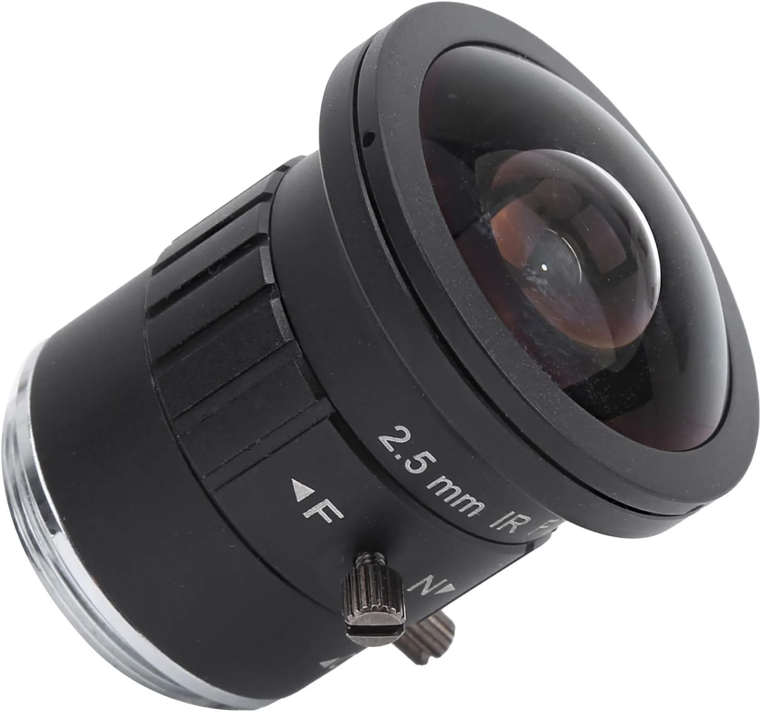 لنز دوربین 8 مگاپیکسلی، لنز دوربین مداربسته، 2.5 میلی‌متر FL، لنز با کیفیت بالا 8 مگاپیکسل، نصب و جداسازی آسان، دیافراگم دستی، استفاده راحت