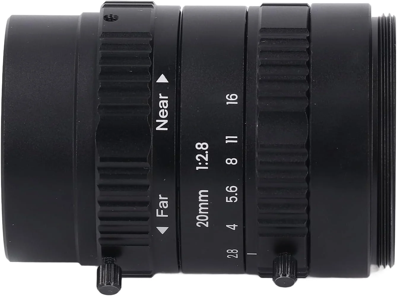 لنز دوربین 20mm F2.8 با مانت M42، لنز فوکوس دستی با کنترل دیافراگم، لنز دوربین صنعتی برای بازرسی الکترونیک نیمه هادی 4K7UM