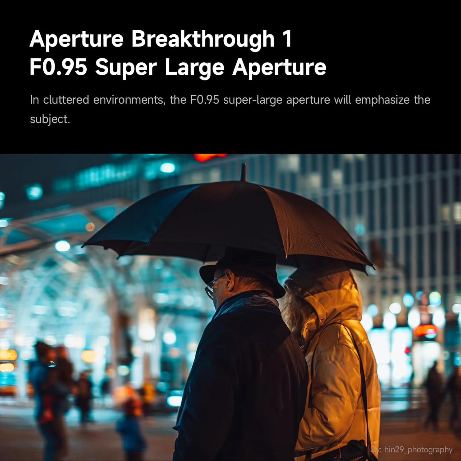 لنز دستی فوکوس با دیافراگم باز Brightin Star F0.95 APS-C برای دوربین های بدون آینه Fujifilm XF سازگار با XT5 XT4 XT30 XPRO3/1 XT200 XS10 XA7 XE4 XH1 (مشکی)