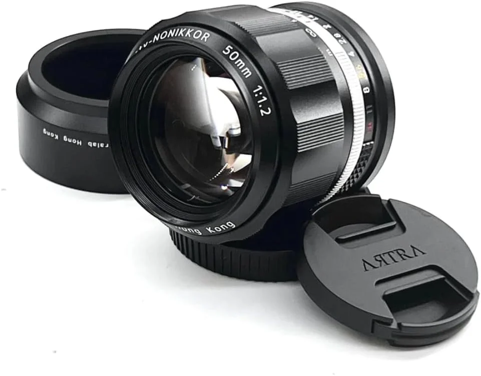 لنزهای ARTRA LAB NONIKKOR 50mm F1.2 Nocty (فول فریم) سازگار با فوجی X