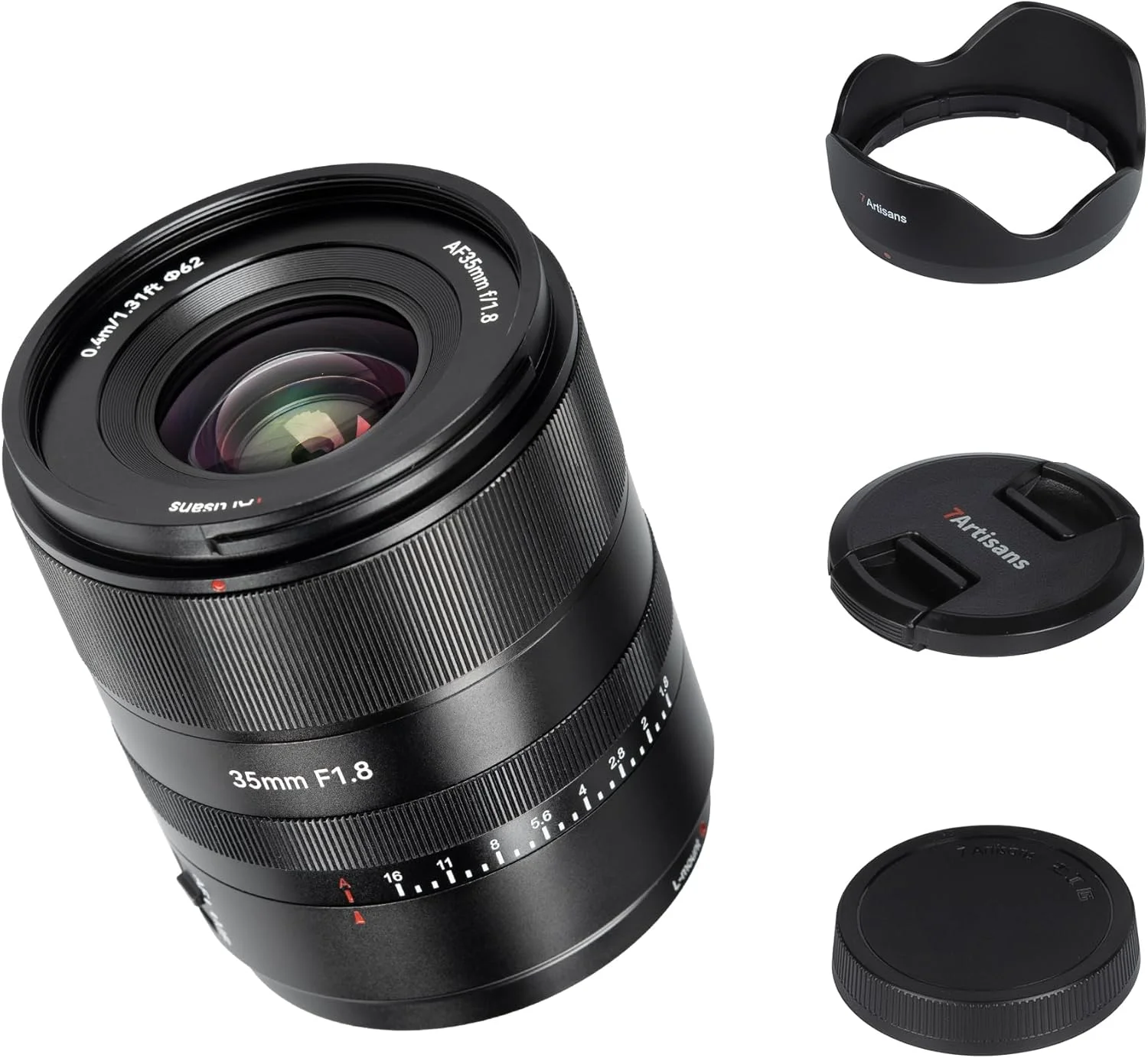 لنز فول فریم 35mm F1.8 اتوماتیک 7artisans، دیافراگم بزرگ F1.8، پشتیبانی از حالت اتوماتیک/دستی سازگار با دوربین های بدون آینه سری Leica/Panasonic S1, DC-S1, S5, DC-S5, LUMIX S9/Sigma L Serise لنز فول فریم 35mm F1.8 اتوماتیک 7artisans، دیافراگم بزرگ F1.8، پشتیبانی از حالت اتوماتیک/دستی سازگار با دوربین های بدون آینه سری Leica/Panasonic S1, DC-S1, S5, DC-S5, LUMIX S9/Sigma L Serise