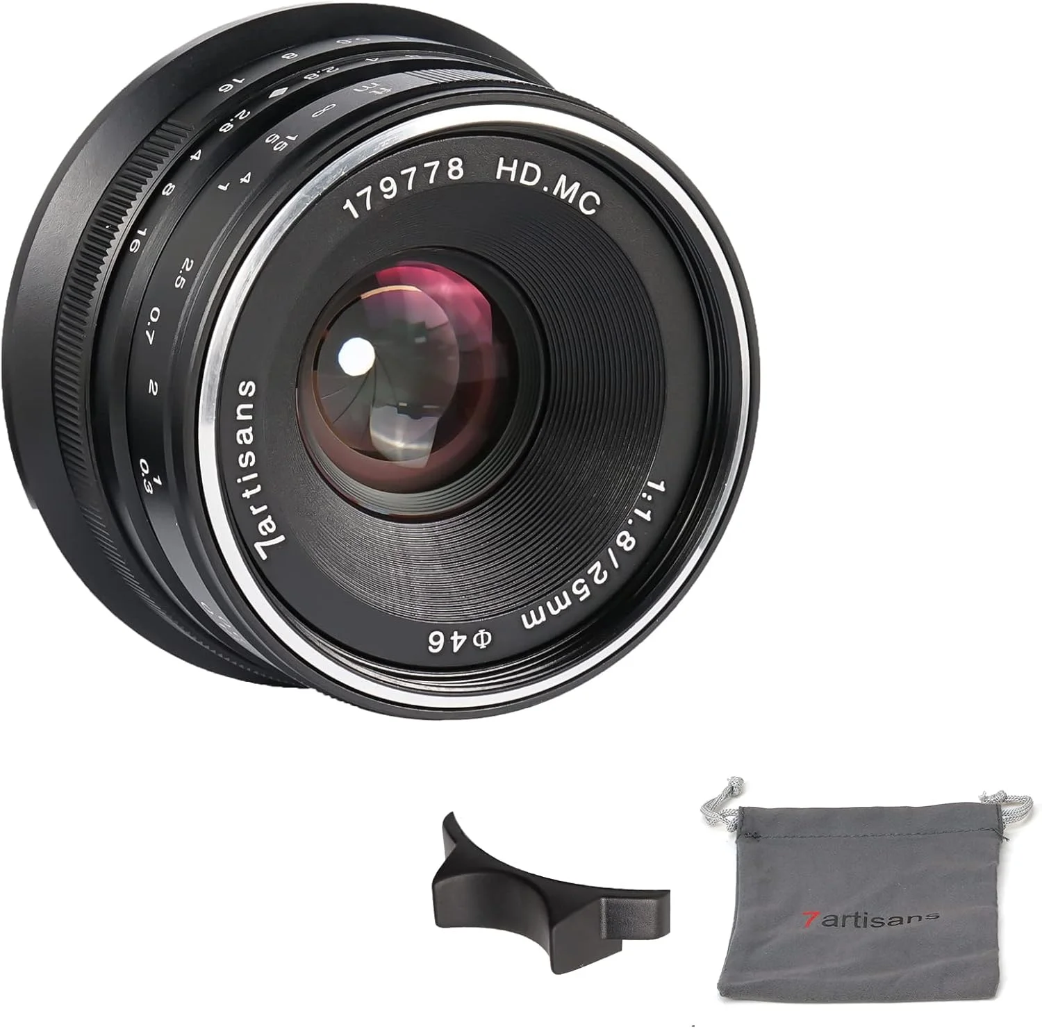 لنز فوکوس دستی 7artisans 25mm F1.8 برای دوربین های Sony Emount مانند A7 A7II A7R A7RII A7S A7SII A6500 A6300 A6000 A5100 A5000 EX-3 NEX-3N NEX-3R NEX-F3K NEX-5 NEX-5N (مشکی) لنز فوکوس دستی 7artisans 25mm F1.8 برای دوربین های Sony Emount مانند A7 A7II A7R A7RII A7S A7SII A6500 A6300 A6000 A5100 A5000 EX-3 NEX-3N NEX-3R NEX-F3K NEX-5 NEX-5N (مشکی)