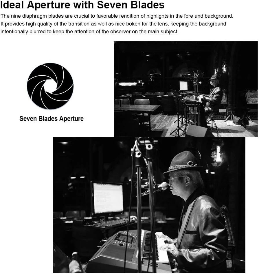 لنز ثابت 25mm F1.8 با فوکوس دستی 7Artisans برای دوربین های سونی E-Mount - APS-C (مشکی)