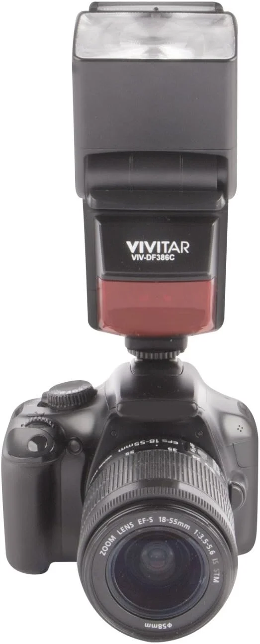 فلاش بی‌سیم TTL ویویتار DSLR برای دوربین‌های کانن (دوربین شامل نمی‌شود)