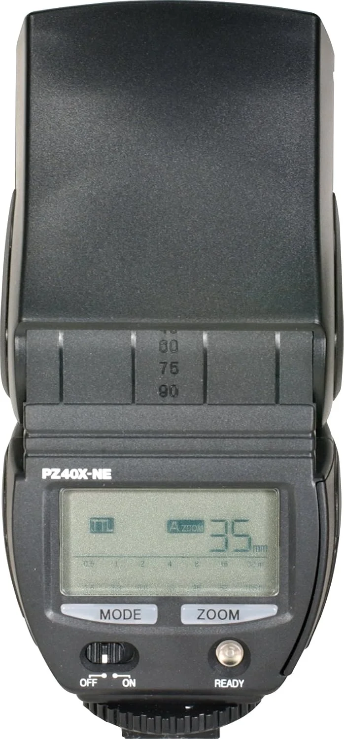 فلاش دیجیتال زوم قدرت سانپاک PZ40X II برای تمام دوربین های نیکون TTL، D-TTL و i-TTL (مشکی)