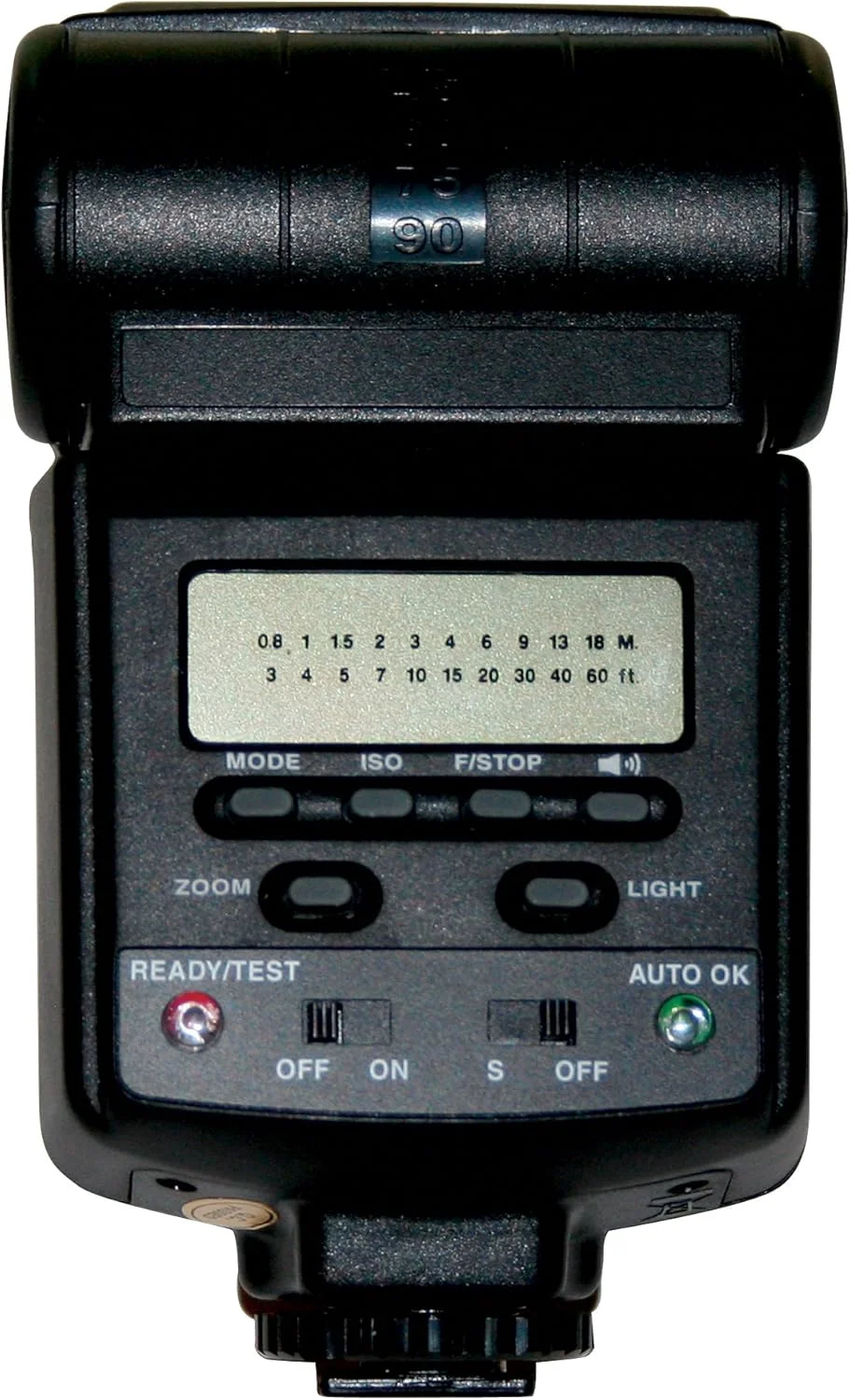 فلاش زوم قدرتمند دیجیتال Rokinon D980AFZ-C TTL برای Canon (مشکی)