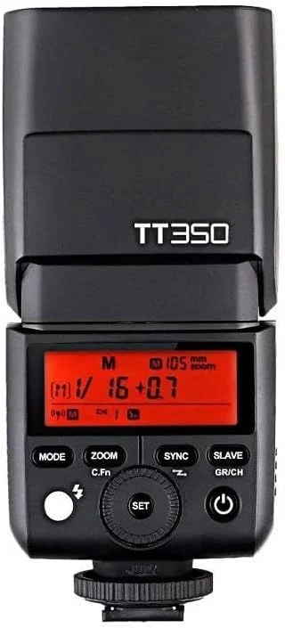 فلاش اسپیدلایت گودکس TT350O برای دوربین های الیمپوس و پاناسونیک TTL HSS - مشکی