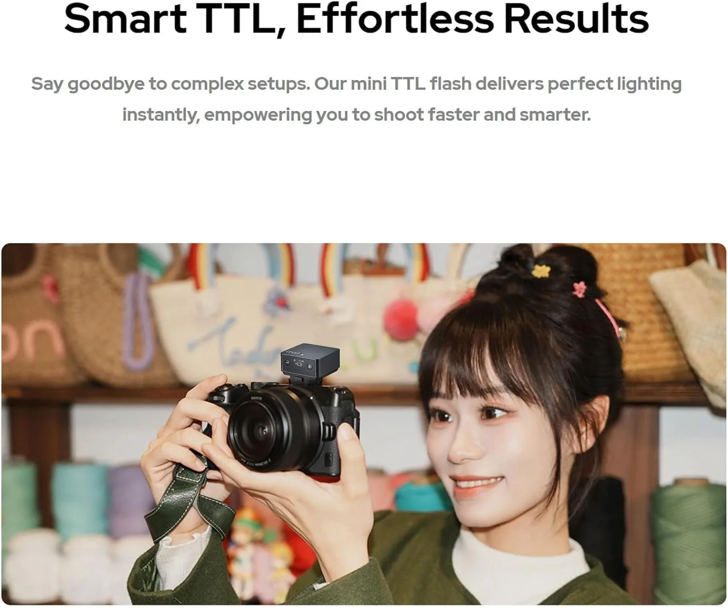 فلاش کوچک دوربین GODOX iT20C TTL با زمان بازیافت 1.5 ثانیه، 700 فلاش با باتری لیتیومی داخلی به همراه فیلترهای پخش کننده مغناطیسی سازگار با Canon R100 R50 T8i T7i T6i T6s 750D 760D 800D