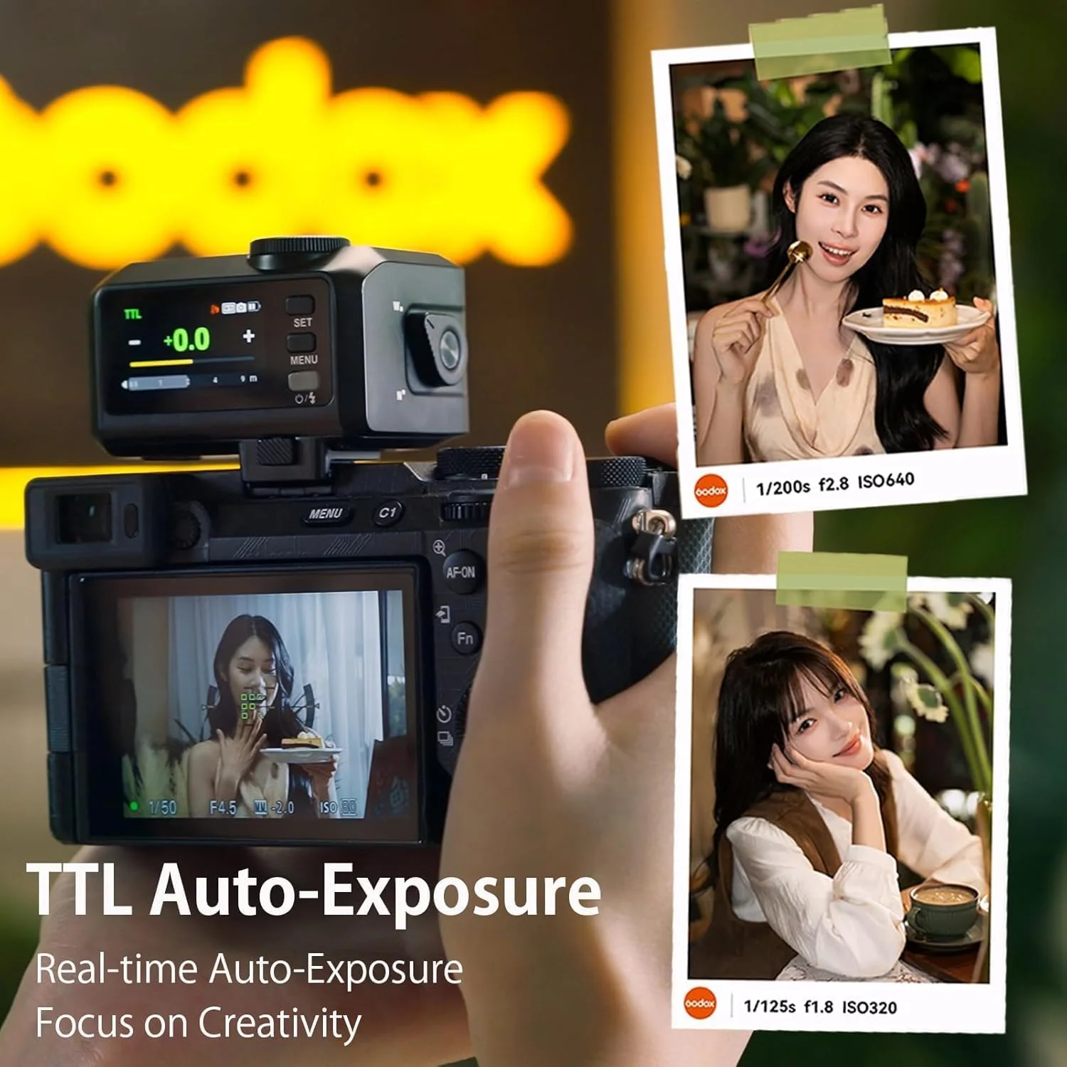 فلاش دوربین GODOX IT30PRO O به همراه دیفیوزر سفید، واحدهای فلاش IT30 PRO O، فلاش TTL HSS 1/8000s، سازگار با Olympus E-M1 Pen-F E-M10 II E-PL8 E-M10 III E-P5، Panasonic GH4 100 F1 G85 GX85 LX100