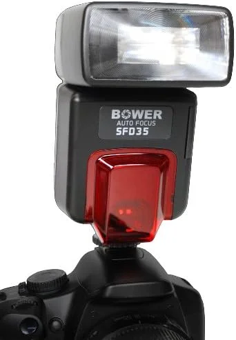 فلاش اتوماتیک دیجیتال Bower SFD35N برای دوربین های نیکون D2X/200/3X/40X/50/60/70/80/90/5000/5100/700/7000 و دوربین های SLR دیجیتال