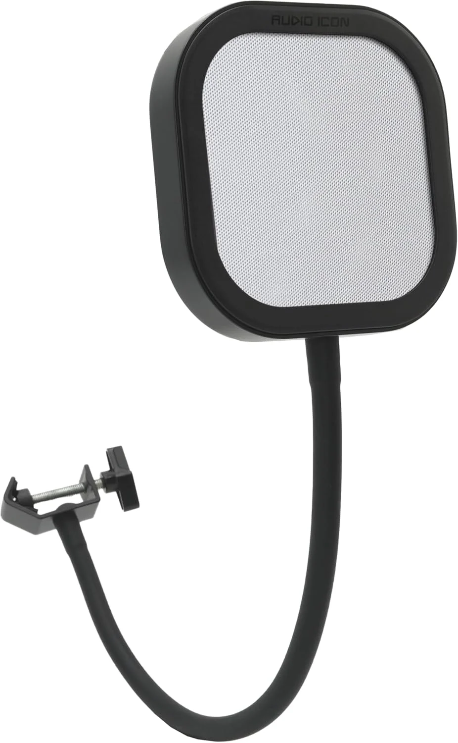 فیلتر پاپ میکروفون قابل تعویض Flex Pro برای ضبط صدا با گردن غازی انعطاف پذیر و مقاوم از Audio Icon (فیلتر پاپ فلزی)
