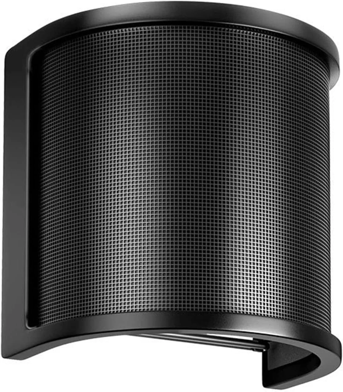 فیلتر پاپ میکروفون با طراحی U شکل جمع و جور برای ضبط صدا و سخنرانی، ساخته شده از پلاستیک و فلز