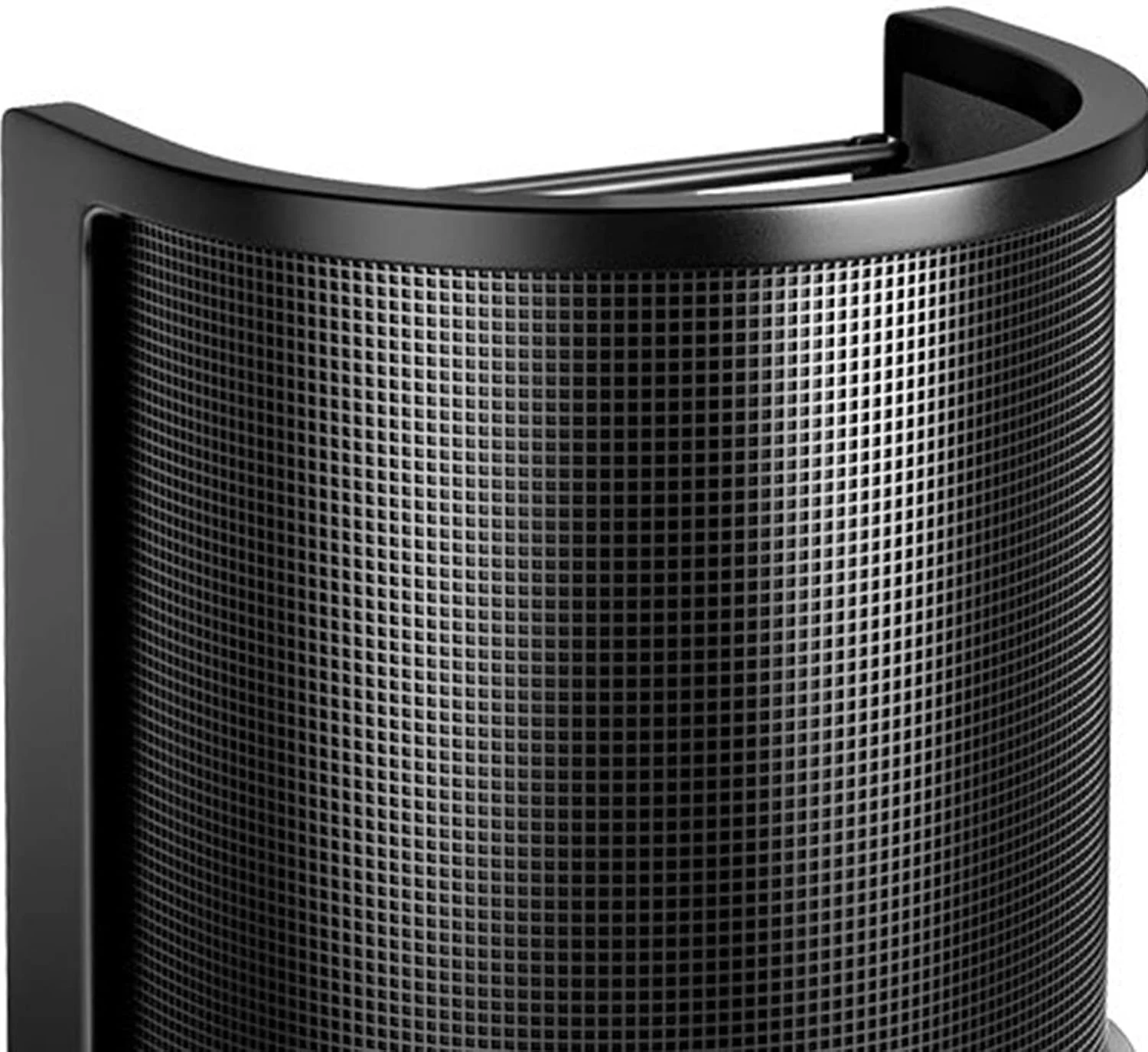 فیلتر پاپ میکروفون با طراحی U شکل جمع و جور برای ضبط صدا و سخنرانی، ساخته شده از پلاستیک و فلز