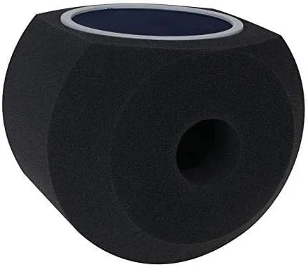 محافظ باد میکروفون حرفه ای، فیلتر آکوستیک برای میکروفون های استودیویی ضبط، محافظ باد رومیزی ضبط، فیلتر فوم بازتاب استودیویی ضبط صدا