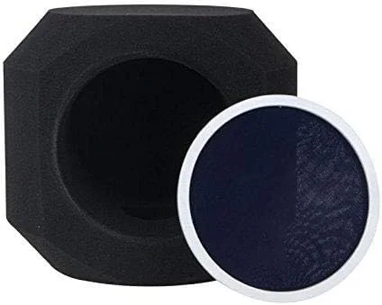 محافظ باد میکروفون حرفه ای، فیلتر آکوستیک برای میکروفون های استودیویی ضبط، محافظ باد رومیزی ضبط، فیلتر فوم بازتاب استودیویی ضبط صدا