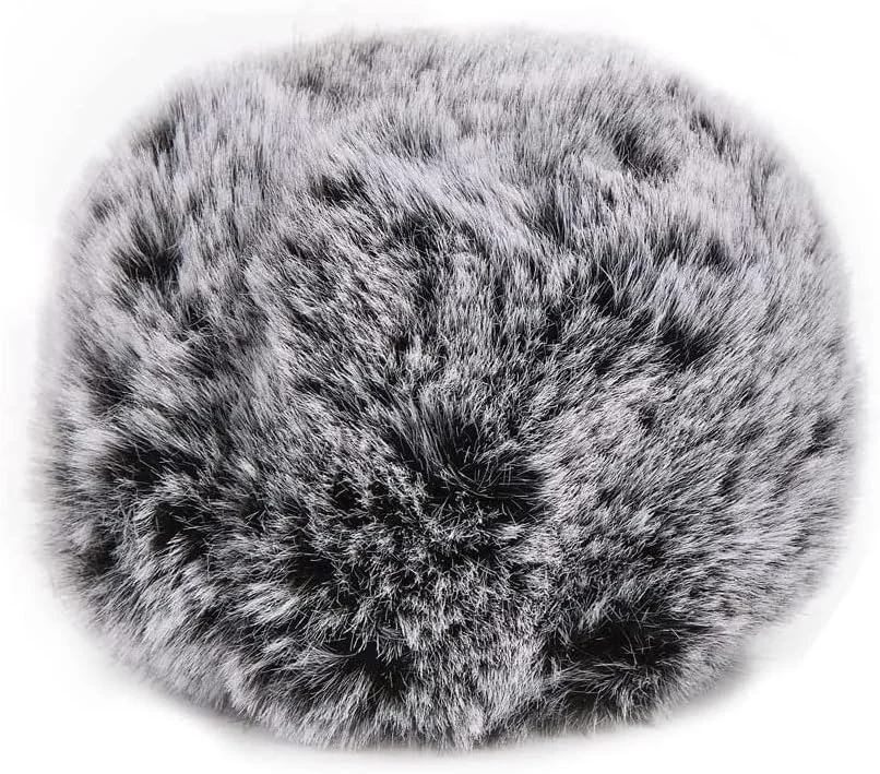 پوشش خز بادگیر میکروفون وارداتی NEXT GEEK، فیلتر پاپ سازگار با Blue Yeti و Blue Yeti Pro DeadCat، بسته 1 عددی