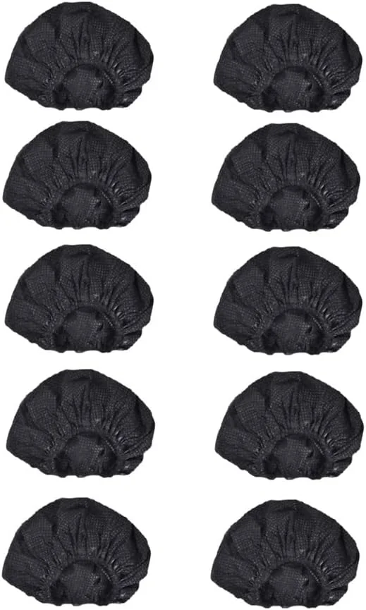 100 عدد روکش میکروفون، روکش فوم میکروفون پارچه ای غیر بافته شده جایگزین فیلتر پاپ میکروفون، از بین برنده بو یکبار مصرف