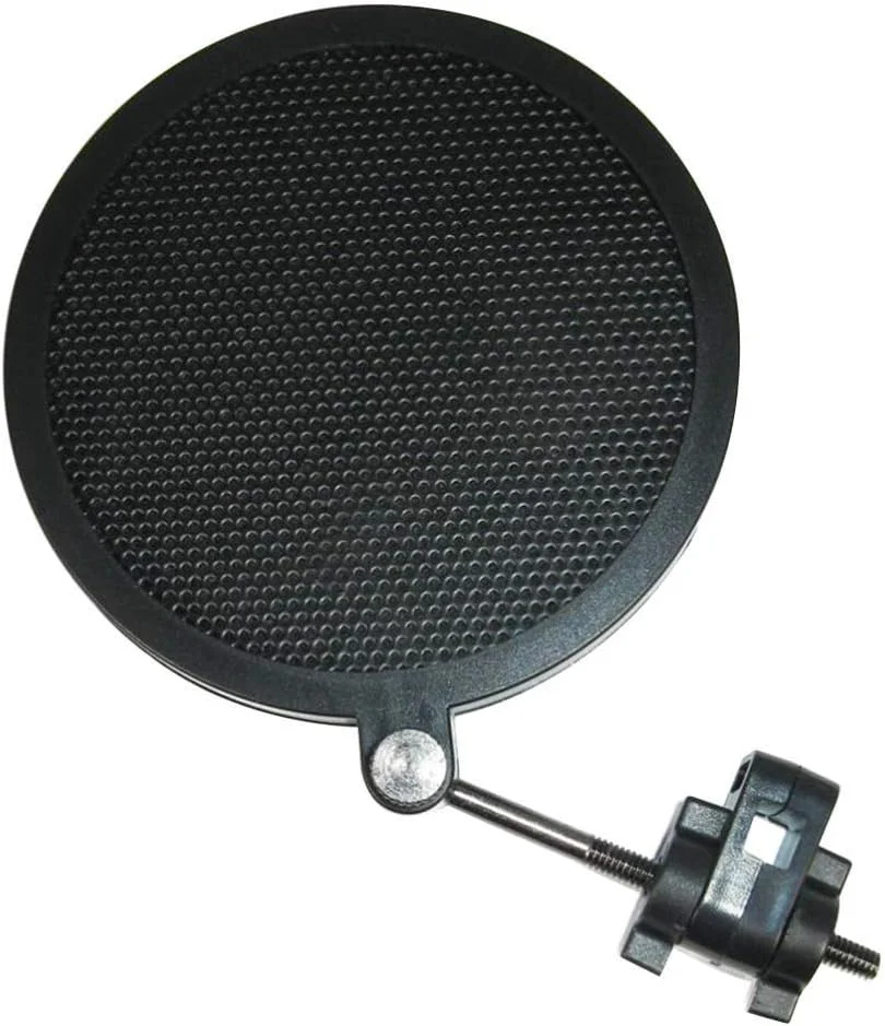 محافظ پاپ فیلتر میکروفون برای میکروفون های استودیویی (مشکی کوچک)