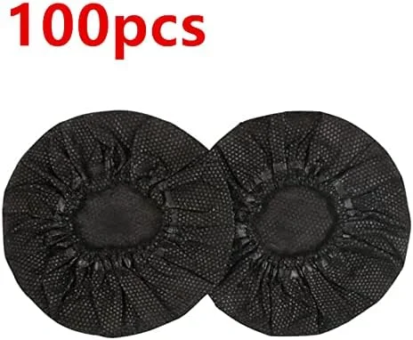 100 عدد روکش میکروفون، روکش فوم میکروفون پارچه ای غیر بافته شده جایگزین فیلتر پاپ میکروفون، از بین برنده بو یکبار مصرف 100 عدد روکش میکروفون، روکش فوم میکروفون پارچه ای غیر بافته شده جایگزین فیلتر پاپ میکروفون، از بین برنده بو یکبار مصرف