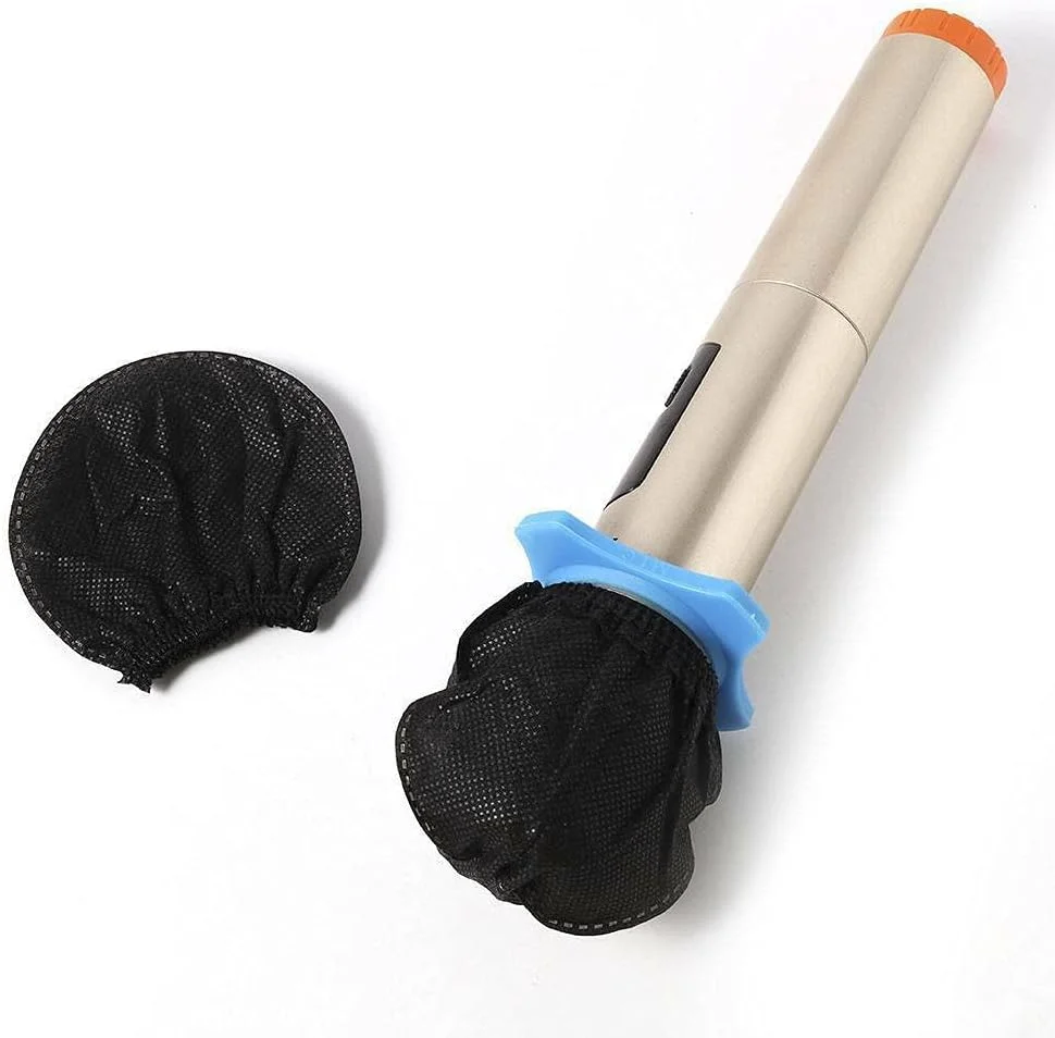 100 عدد روکش میکروفون، روکش فوم میکروفون پارچه ای غیر بافته شده جایگزین فیلتر پاپ میکروفون، از بین برنده بو یکبار مصرف 100 عدد روکش میکروفون، روکش فوم میکروفون پارچه ای غیر بافته شده جایگزین فیلتر پاپ میکروفون، از بین برنده بو یکبار مصرف
