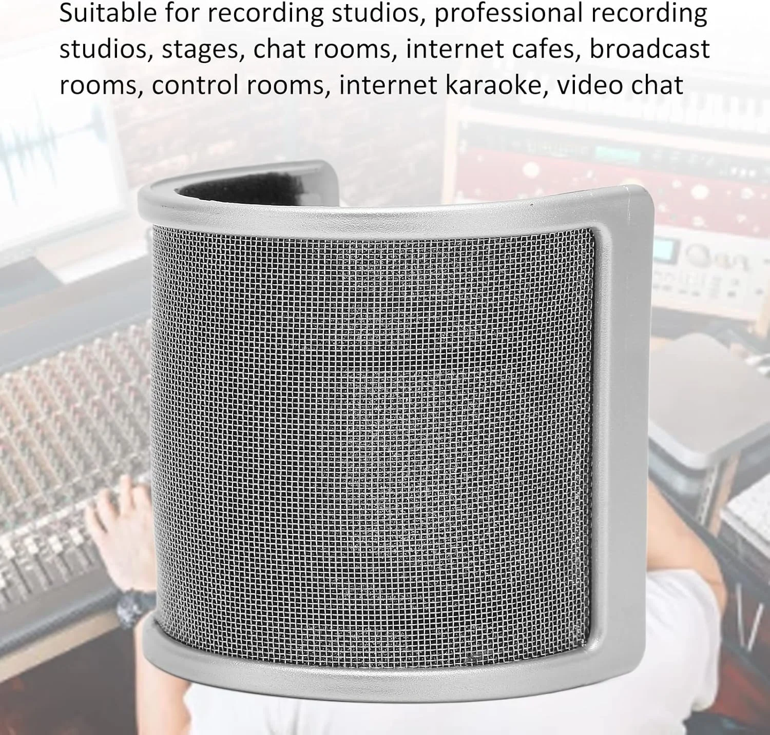 پاپ فیلتر، روکش میکروفون برای MK F200TL MK F400TL MK F500TL MK F600TL BM 800 BM 700 BM 900 BM 8000 MK F100TL، ماسک محافظ میکروفون دستی، میکروفون و لوازم جانبی ضبط صدا