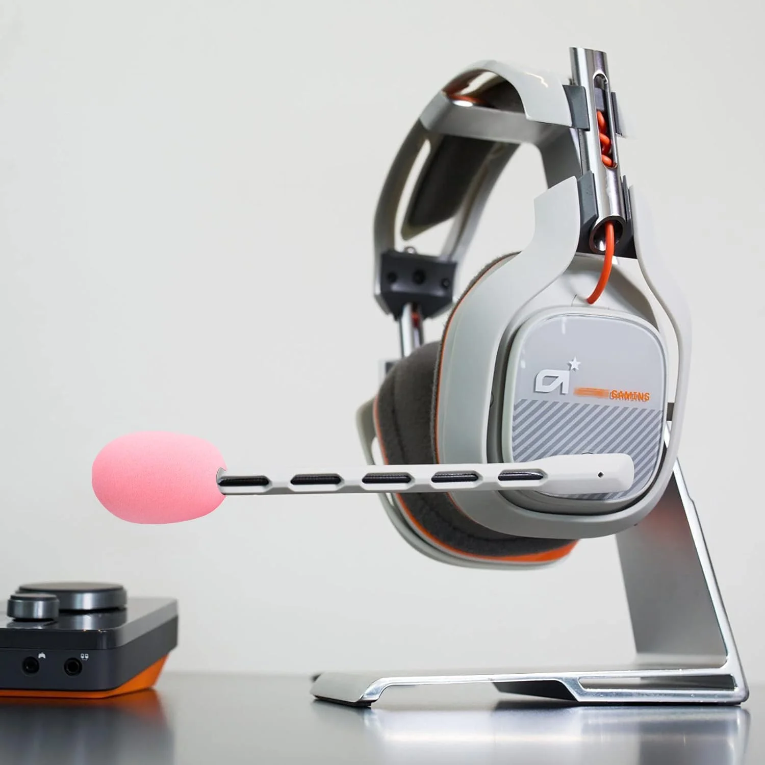 فیلتر پاپ جایگزین LEFXMOPHY A30 برای میکروفون هدست بازی Astro A20 A30 A40 A50 A40TR، روکش میکروفون فوم ضد باد، بسته 3 عددی، روکش میکروفون صورتی