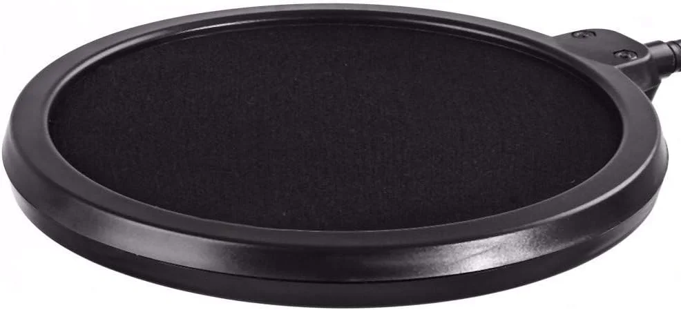 محافظ پاپ فیلتر میکروفون Fawoonu، توری محافظ میکروفون، جلوگیری از ترکیدگی صدا، روکش توری ضد باد میکروفون، براکت هوشمند