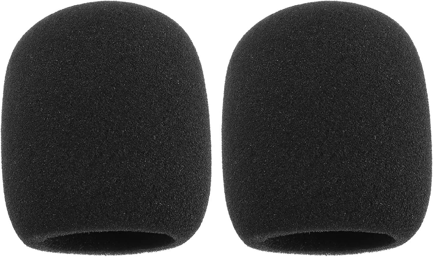 روکش فیلتر پاپ میکروفون SM58 ایمگ تک، سازگار با Shure SM58 PGA48-XLR PGA48 SM58 Beta58A SM48 SM58-S SM58-CN توپی، 7.6 x 6.5 سانتی متر، مشکی، 2 عدد