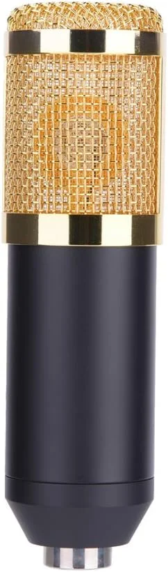 کیت میکروفون کاندنسر، کیت میکروفون استودیویی BM800 به همراه پایه بازویی، پاپ فیلتر و فوم