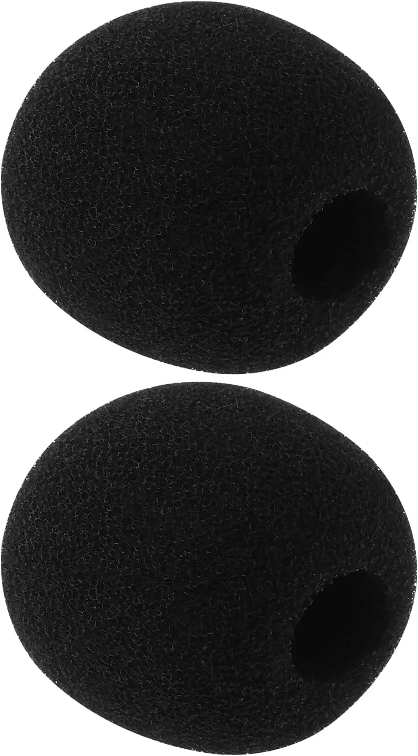 دو عدد محافظ میکروفون، فیلتر پاپ بادگیر سازگار با میکروفون TASCAM X6 X8 (اسفنجی)
