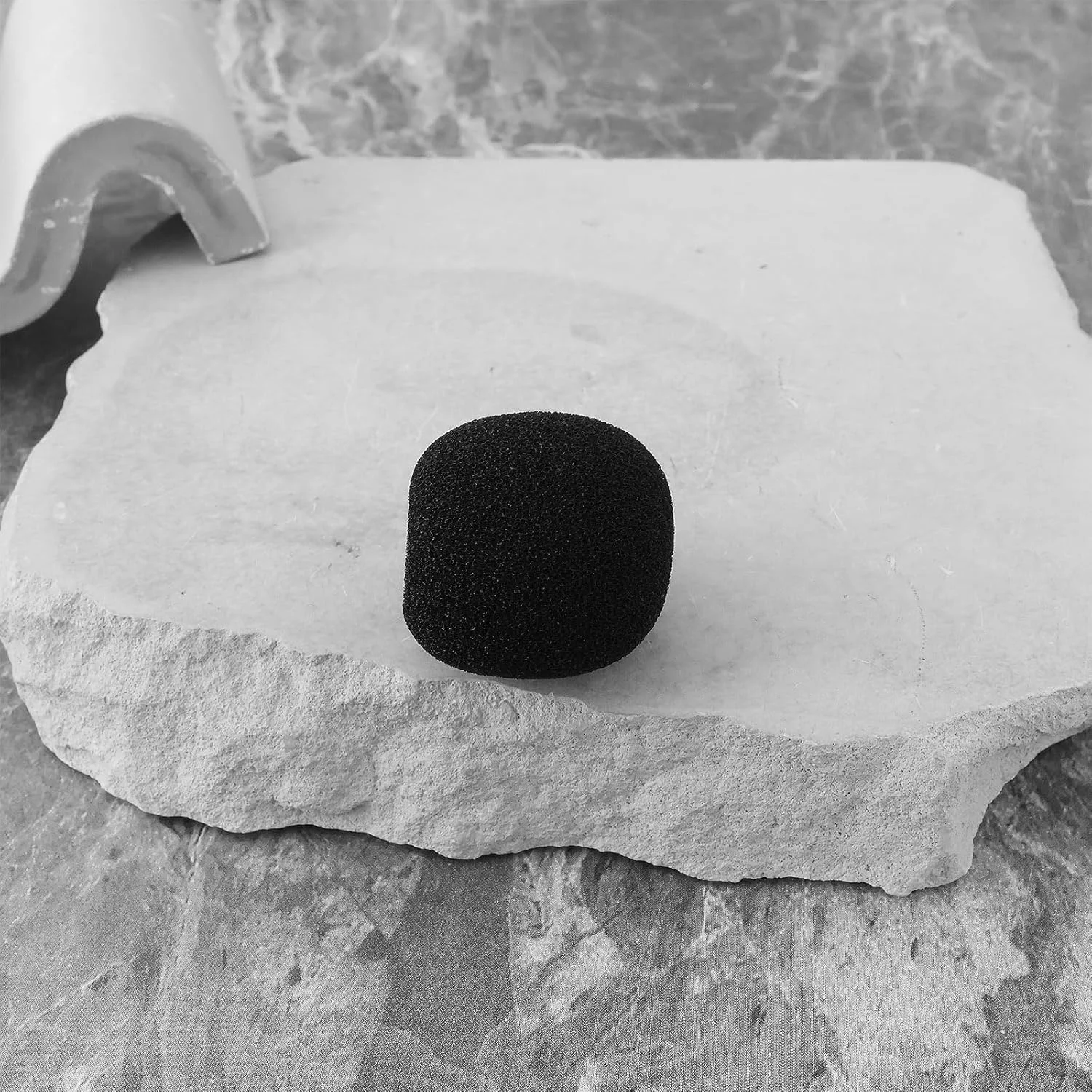 دو عدد محافظ میکروفون، فیلتر پاپ بادگیر سازگار با میکروفون TASCAM X6 X8 (اسفنجی)