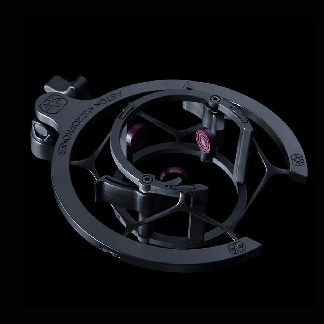 لرزهگیر و پاپ فیلتر میکروفون یونیورسال پریمیوم Aston Microphones Swiftshield لرزهگیر و پاپ فیلتر میکروفون یونیورسال پریمیوم Aston Microphones Swiftshield