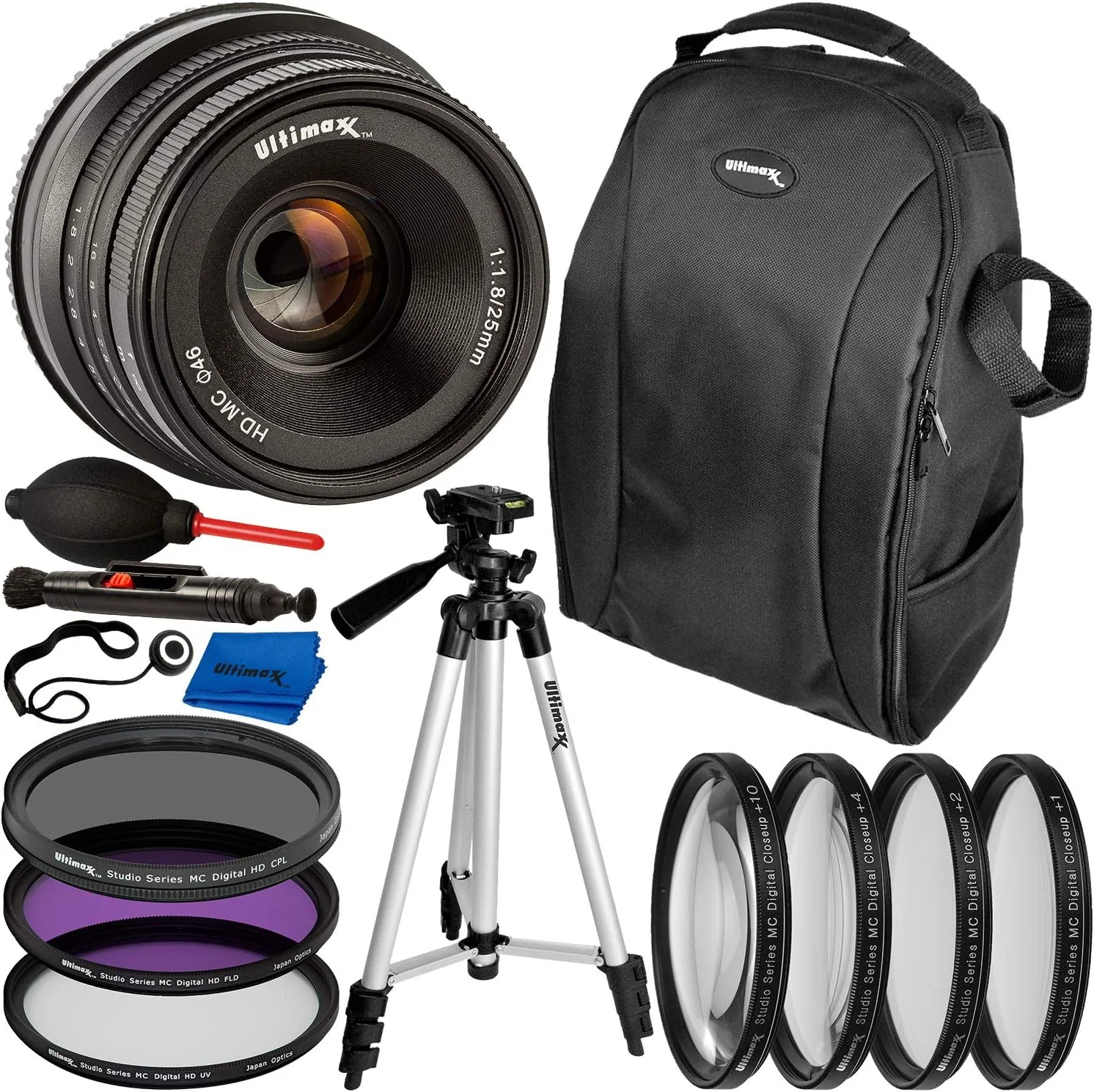 لنز دستی 25mm f/1.8 التیمکس برای دوربین‌های سونی FS7, FS7M2, FS5, FS5M2K, a9, a99II, A7, A7II, A7R, A7SII, A7III, A7RIII, a6500, a6300, a6000, a5100, a5000, a3000, سری NEX و سایر دوربین‌های E-Mount