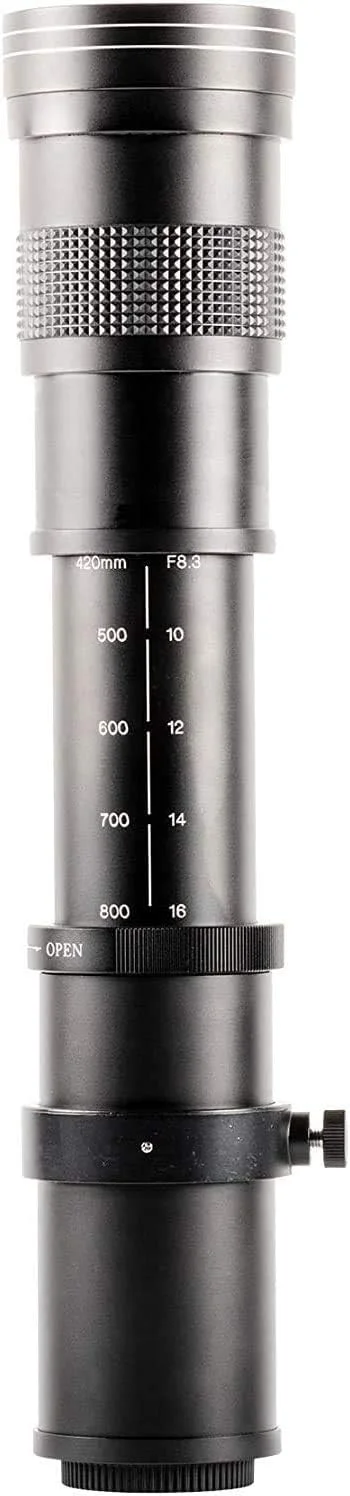 لنز زوم تله فوتو سوپر HD التیمکس 420-800mm f/8.3-16 برای دوربین های بدون آینه نیکون Z7, Z7 II, Z6, Z6 II, Z5, Z50 و سایر دوربین های Z-Mount به همراه بسته لوازم جانبی - شامل: آداپتور T-Mount به Z-Mount و موارد دیگر لنز زوم تله فوتو سوپر HD التیمکس 420-800mm f/8.3-16 برای دوربین های بدون آینه نیکون Z7, Z7 II, Z6, Z6 II, Z5, Z50 و سایر دوربین های Z-Mount به همراه بسته لوازم جانبی - شامل: آداپتور T-Mount به Z-Mount و موارد دیگر