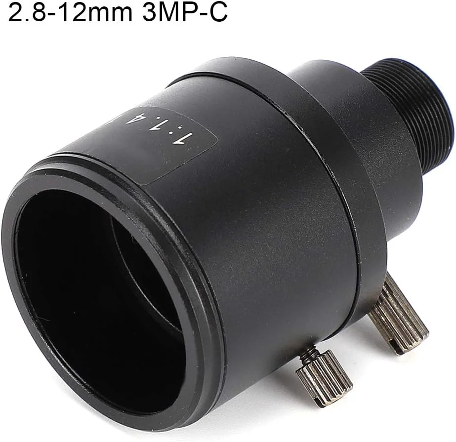 لنز دوربین مداربسته 2.8-12 میلیمتری Tangxi، لنز برد دوربین مداربسته M12 با زوم دستی HD، 3 مگاپیکسل، 1/2.7 اینچ و مانت M12 برای دوربین امنیتی لنز دوربین مداربسته 2.8-12 میلیمتری Tangxi، لنز برد دوربین مداربسته M12 با زوم دستی HD، 3 مگاپیکسل، 1/2.7 اینچ و مانت M12 برای دوربین امنیتی