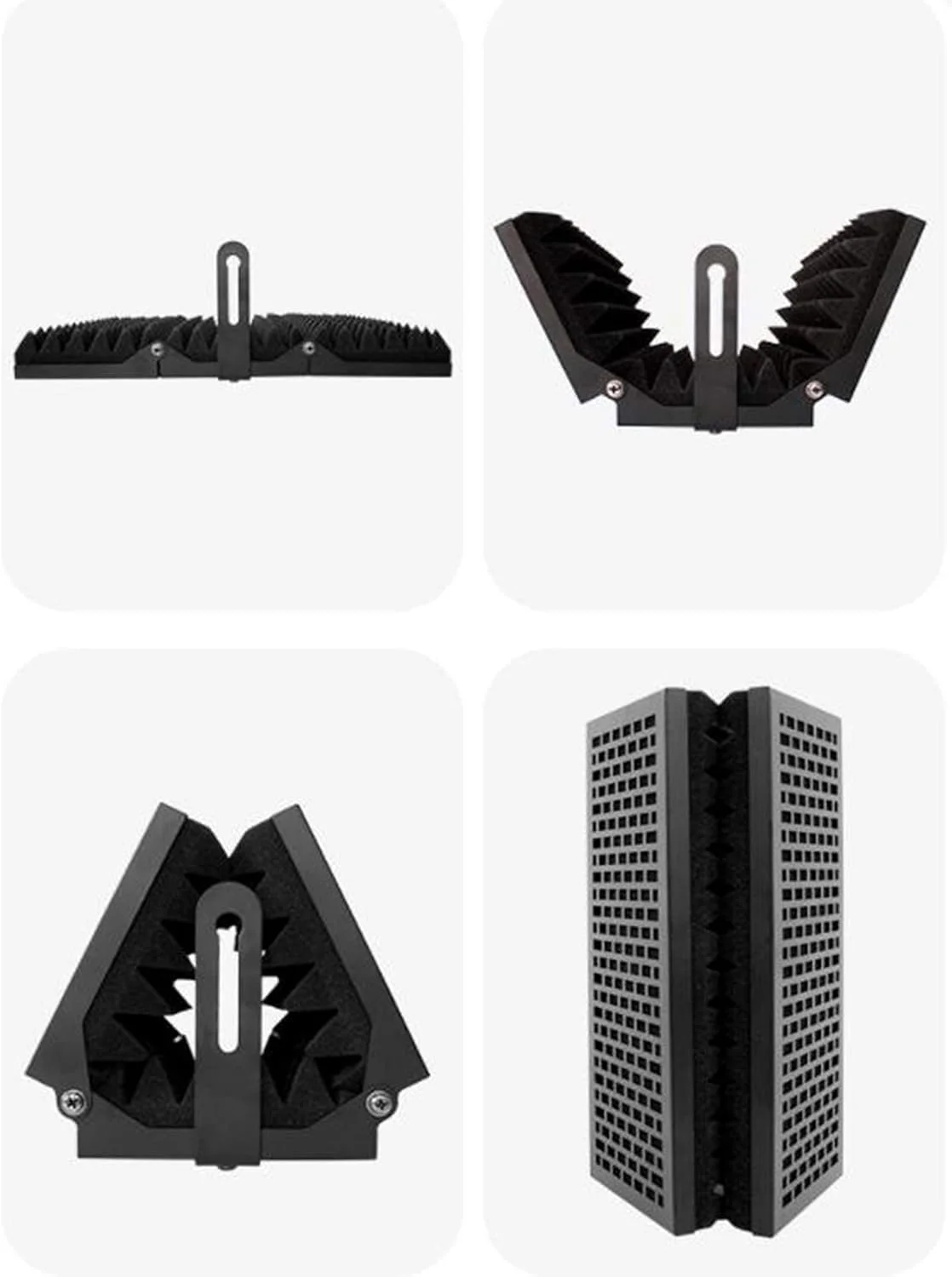 پاپ فیلتر، پاپ فیلتر میکروفون توری فلزی سه لایه، روکش بادگیر میکروفون، محافظ میکروفون دستی برای ضبط صدا