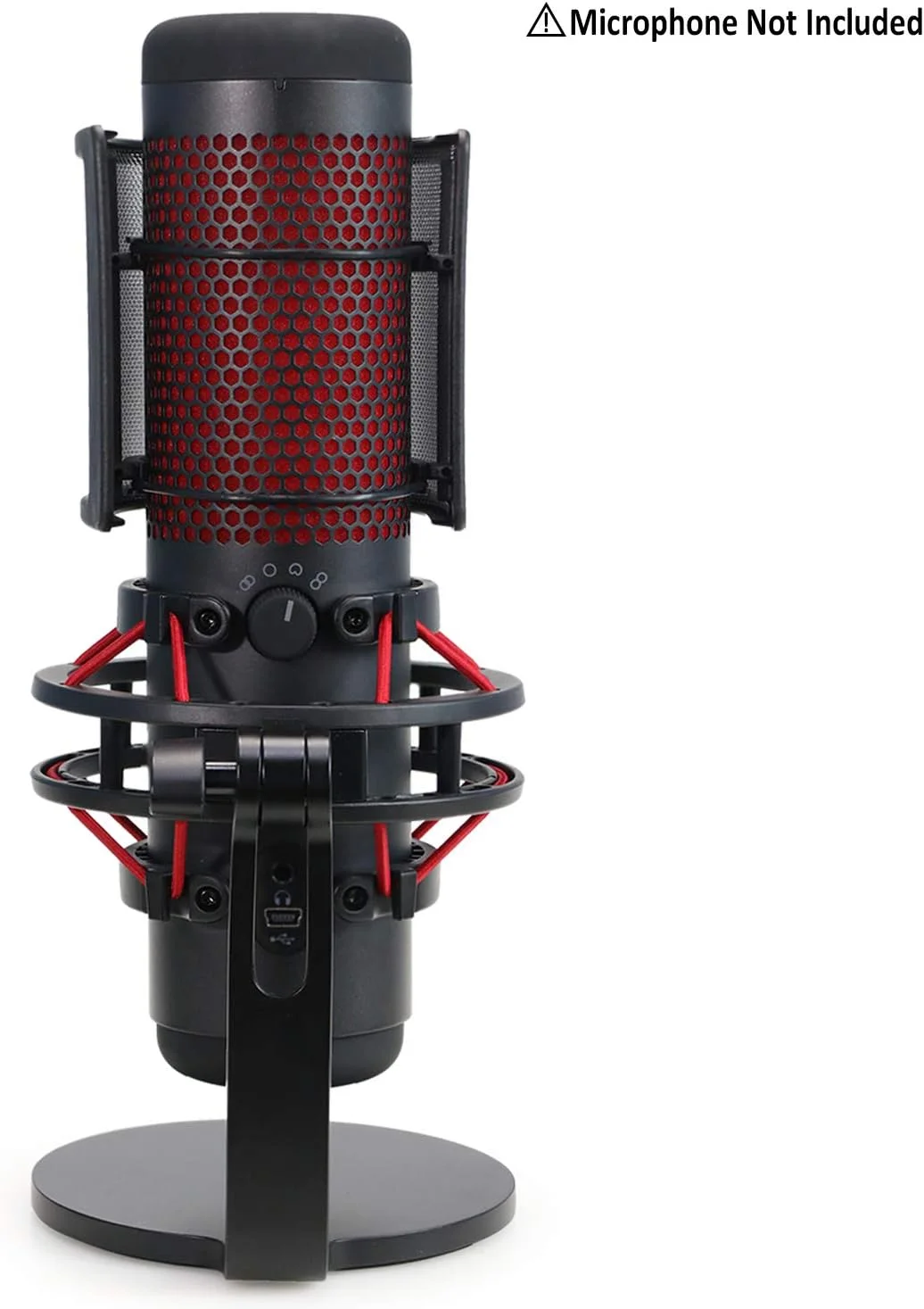 فیلتر پاپ میکروفون YOUSHARES QuadCast - محافظ ماسک بادگیر میکروفون سازگار با میکروفون گیمینگ USB HyperX QuadCast S فیلتر پاپ میکروفون YOUSHARES QuadCast - محافظ ماسک بادگیر میکروفون سازگار با میکروفون گیمینگ USB HyperX QuadCast S