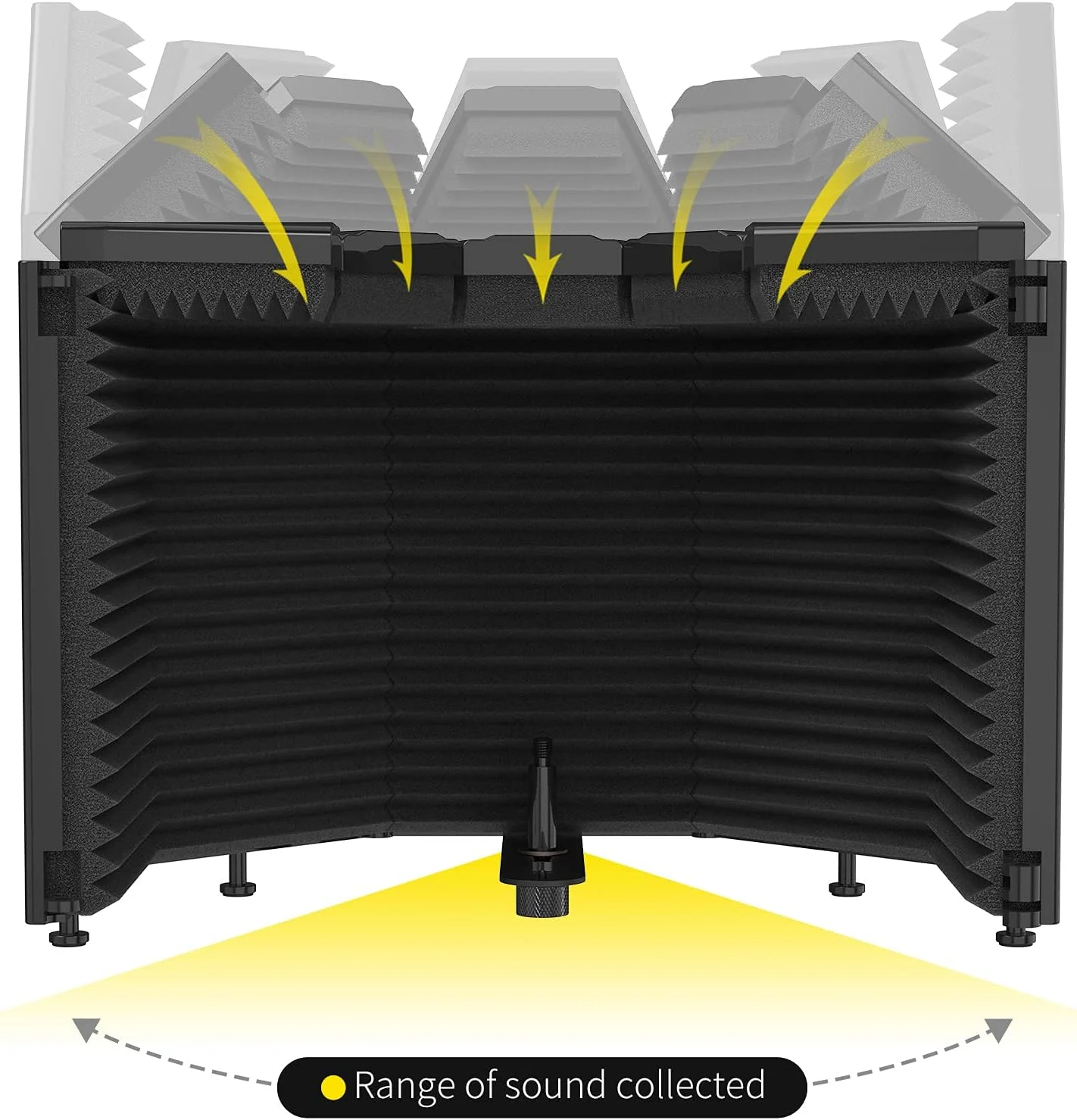 محافظ ایزولاسیون ضبط میکروفون XTUGA به همراه پاپ فیلتر