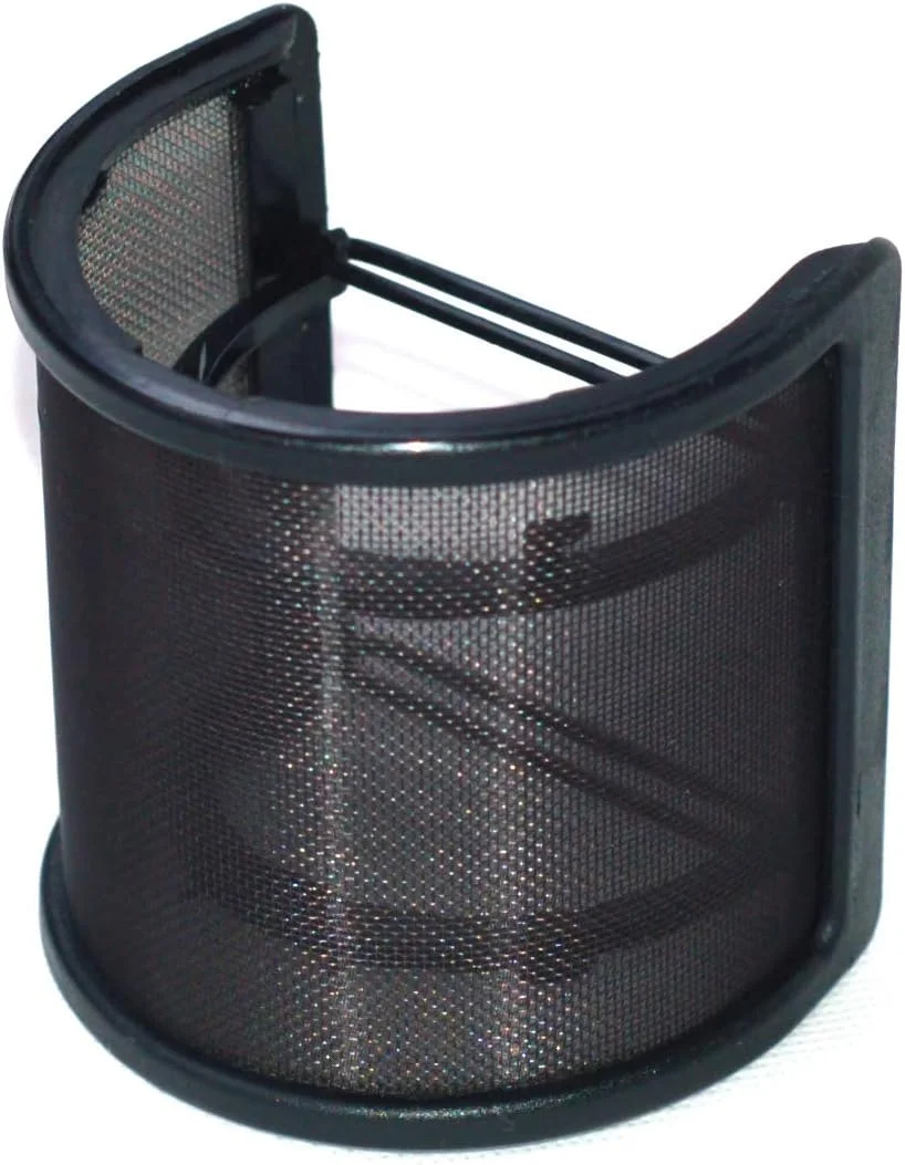 فیلتر پاپ میکروفون استودیویی سازگار با AT2020 AT2035 AT8137 AT4033 AT4040 AT4047 AT5040 AT2050 AT4080 AT4050 AT4060 ATR2500 c3000 C414XLII C314 c214 P420 p120 P220 NT1 K2