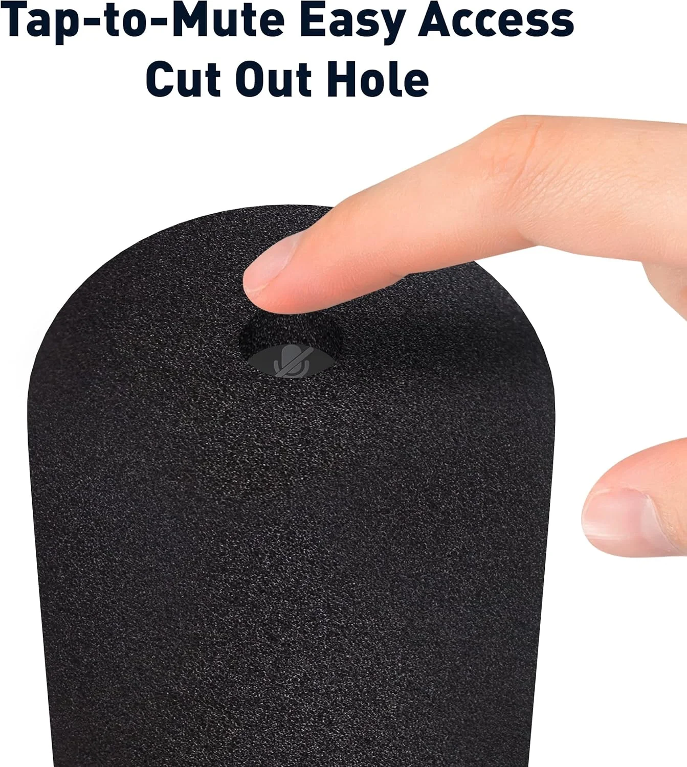 محافظ فوم میکروفون VOCALBEAT برای HyperX QuadCast S - فیلتر پاپ میکروفون برای میکروفون USB Hyper X Quad Cast - روکش میکروفون فیلتر لرزش های ضبط و نویزهای سفید