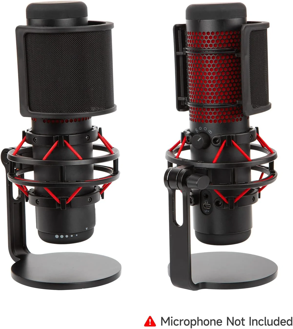 فیلتر پاپ Hyperx QuadCast S - محافظ میکروفون، روکش فومی میکروفون، لوازم جانبی سازگار با میکروفون HyperX QuadCast S