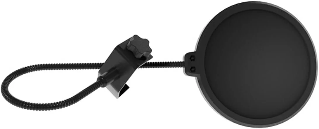 فیلتر پاپ میکروفون، محافظ ماسک میکروفون، محافظ پاپ میکروفون، صفحه پاپ بادگیر صدا دو لایه با بازوی تثبیت کننده گیره گردن غازی 360 درجه انعطاف پذیر برای میکروفون ها فیلتر پاپ میکروفون، محافظ ماسک میکروفون، محافظ پاپ میکروفون، صفحه پاپ بادگیر صدا دو لایه با بازوی تثبیت کننده گیره گردن غازی 360 درجه انعطاف پذیر برای میکروفون ها