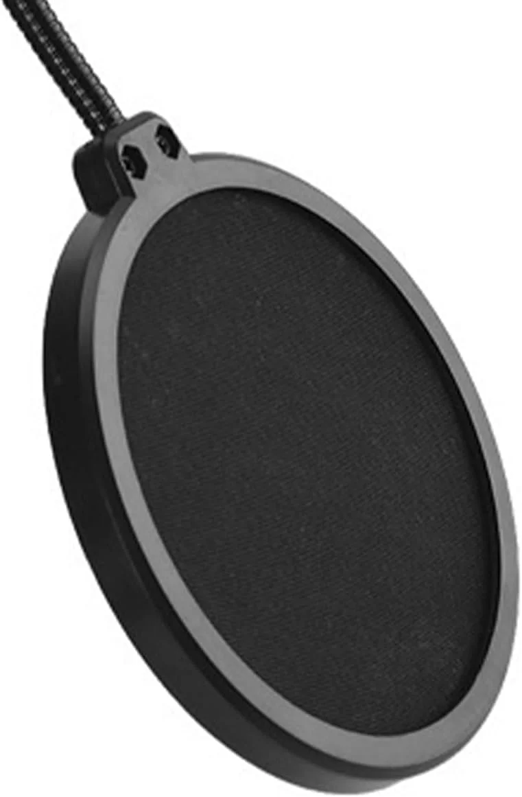 فیلتر پاپ میکروفون، محافظ ماسک میکروفون، محافظ پاپ میکروفون، صفحه پاپ بادگیر صدا دو لایه با بازوی تثبیت کننده گیره گردن غازی 360 درجه انعطاف پذیر برای میکروفون ها فیلتر پاپ میکروفون، محافظ ماسک میکروفون، محافظ پاپ میکروفون، صفحه پاپ بادگیر صدا دو لایه با بازوی تثبیت کننده گیره گردن غازی 360 درجه انعطاف پذیر برای میکروفون ها