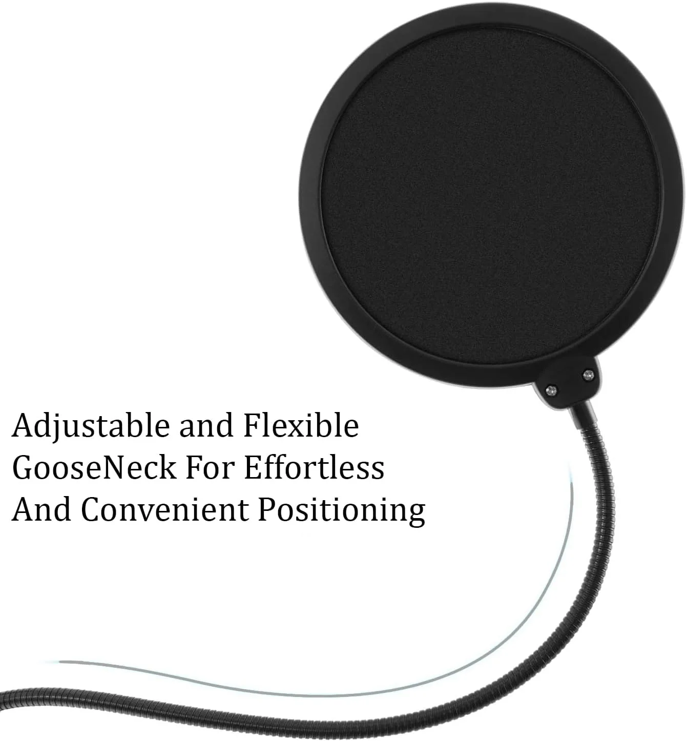 پاپ فیلتر میکروفون AFYS - شیلد میکروفون دولایه برای بلو یتی، پاپ فیلتر میکروفون یونیورسال با گیره گردن غازی انعطاف پذیر 360 درجه پاپ فیلتر میکروفون AFYS - شیلد میکروفون دولایه برای بلو یتی، پاپ فیلتر میکروفون یونیورسال با گیره گردن غازی انعطاف پذیر 360 درجه