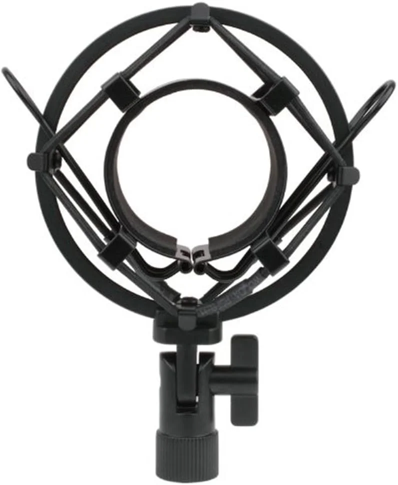 نگهدارنده لرزه گیر میکروفون عنکبوتی یونیورسال مدل TH106 گیره آداپتور مناسب برای AT2020 USB PR40 RE20 AT4033a AT2050 (مشکی) نگهدارنده لرزه گیر میکروفون عنکبوتی یونیورسال مدل TH106 گیره آداپتور مناسب برای AT2020 USB PR40 RE20 AT4033a AT2050 (مشکی)