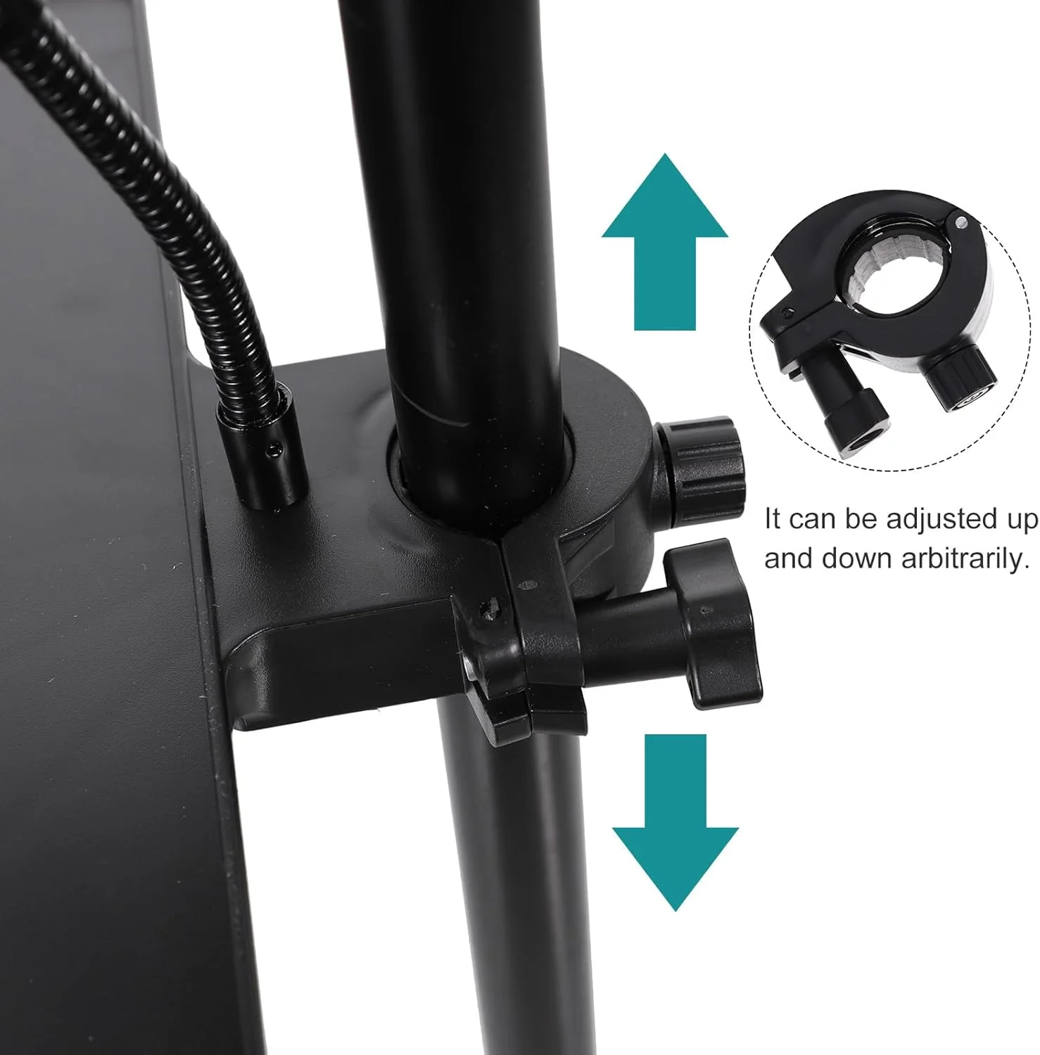 نگهدارنده موبایل UPKOCH سینی لوازم جانبی درام ضبط صدا سینی لپ تاپ نگهدارنده تلفن پایه میکروفون قفسه سینی قفسه صدا سه پایه نگهدارنده تلفن پایه میکروفون جهانی فلزی سیاه