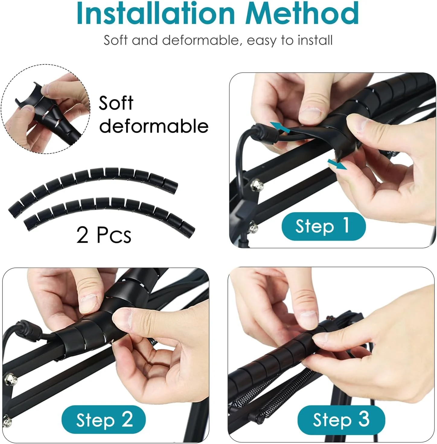 بازوی بوم YOUSHARES سازگار با میکروفون داینامیک Fifine (AM8)، بازوی میکروفون برای میکروفون ضبط پادکست گیمینگ XLR/USB Fifine، پایه میکروفون قیچی قابل تنظیم