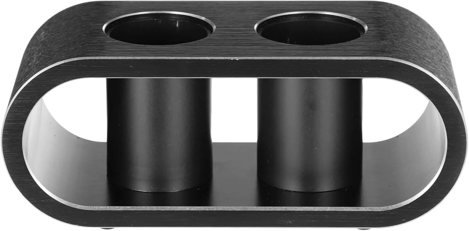 پایه نگهدارنده رومیزی میکروفون فلزی yeesport، استند میکروفون آلیاژ آلومینیوم، سازمان دهنده میکروفون شیک رومیزی برای میز، پایه میکروفون برای کارائوکه، کلوپ های شبانه، خانه ها، نگهدارنده دو میکروفون