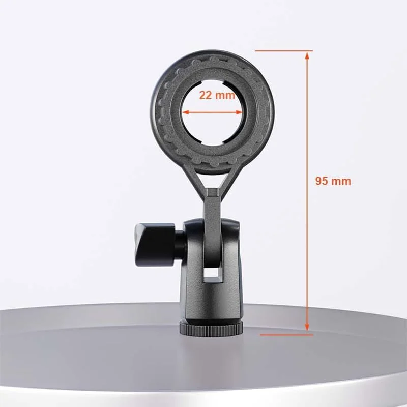 بسته 2 عددی گیره میکروفون کاندنسر، پایه نگهدارنده میکروفون کاندنسر با رزوه 22 میلیمتری، آداپتور بازوی بوم پایه برای میکروفونهای دیافراگم کاردیوئید، ضبط استودیویی، استریمینگ، میکروفونهای گیمینگ وکال بسته 2 عددی گیره میکروفون کاندنسر، پایه نگهدارنده میکروفون کاندنسر با رزوه 22 میلیمتری، آداپتور بازوی بوم پایه برای میکروفونهای دیافراگم کاردیوئید، ضبط استودیویی، استریمینگ، میکروفونهای گیمینگ وکال