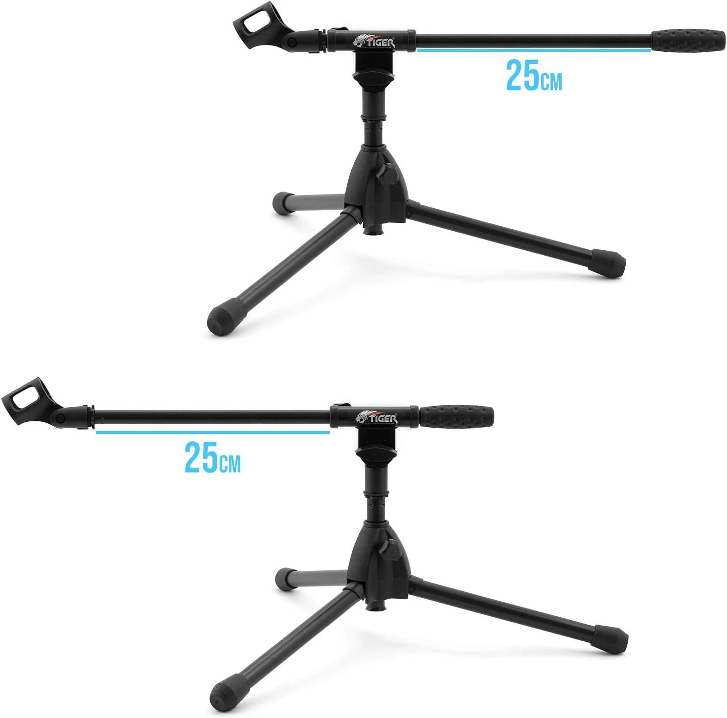 پایه میکروفون بوم رومیزی و زمینی با ارتفاع کم تایگر مدل MCA49-BK – پایه میکروفون درام باس، کابینت گیتار پایه میکروفون بوم رومیزی و زمینی با ارتفاع کم تایگر مدل MCA49-BK – پایه میکروفون درام باس، کابینت گیتار